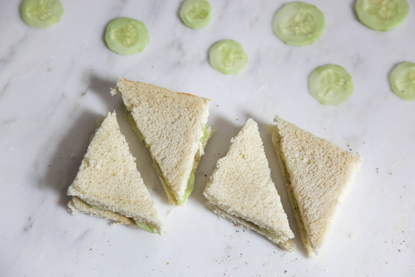 Cucumber Sandwiches for Picnics