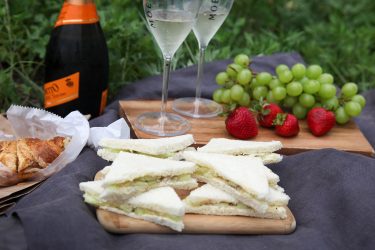 Cucumber Sandwiches are perfect for Picnics