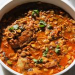 Sheem Bichi diye Maach – Fish Curry with Hyacinth Bean Seeds